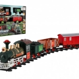 Treinset met geluid en licht op batterijen