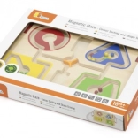 Houten magnetisch doolhof voor kinderen