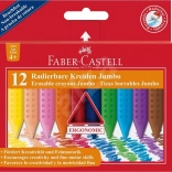 Plastic kleurpotloden Faber-Castell Colour Grip Jumbo 12 stuks