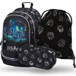 Školní set BAAGL Harry Potter Zweinstein – rugzak, etui en gymsack