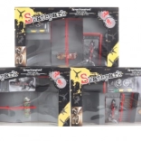 Set ramp Skatepark met miniatuur skate en fiets