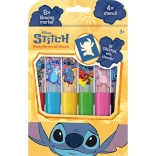 Blaasstiften Lilo & Stitch – set van 6 kleuren met sjablonen