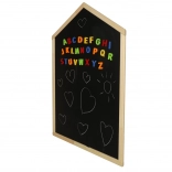 Magnetisch krijtbord voor kinderen 92 × 62 cm