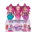 Pop SPARKLE GIRLZ prinses in kegelverpakking 10,5" – display 12 stuks
