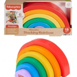Fisher-Price houten stapelbare regenboog voor kinderen