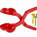 Kinder sneeuwbalmaker duo