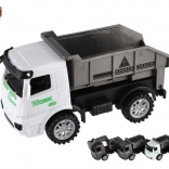 Set bouwvoertuigen met vliegwiel-aandrijving