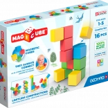 magnetische blokken geomag magicube creative 16 stuks