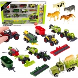 Woopie set met tractors, landbouwmachines en dieren