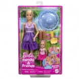 Barbie Familie en Vrienden op de picknick