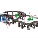 Treinbaan met effecten 92 × 68 × 15 cm