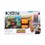 X-Shot Skins Dread Sonic – foam dart blaster met 12-schots trommelmagazijn