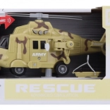 Helikopter op batterijen met effecten