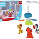 Carrousel met melodieën en drie dieren voor kinderen