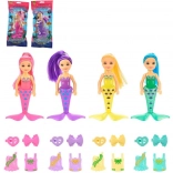 Zeemeermin Pop met Accessoires