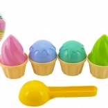 Set zandvormpjes voor ijsjes