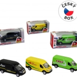 Metalen busje met terugtrekmotor voor kinderen