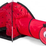 Kindertent lieveheersbeestje met tunnel IPLAY