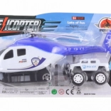 Helikopter met auto