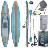 Opblaasbaar paddleboard Hydro-Force Glider Elite 381x79x15cm 2-in-1