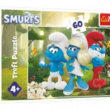 puzzel smurfen betoverd bos 60 stukjes