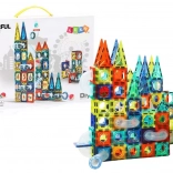 Magnetische knikkerbanen – bouwset 168 stuks