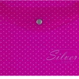 Documentenmap met drukknoop A5 met print, mix motieven (verpakking 12 stuks)