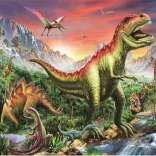 Diamant schilderen Heerser van de oertijd 30 × 40 cm