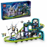 Lego City pretpark robotwereld met achtbaan