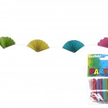 Kleurige papieren slinger 2 meter