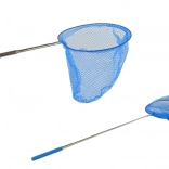 Opvouwbaar telescopisch net voor vlinders en insecten 85 cm blauw