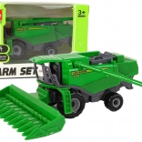 Kleine groene landbouwcombine – plastic speelgoed