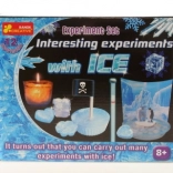 Interessante experimenten met ijs – wetenschappelijke set voor kinderen