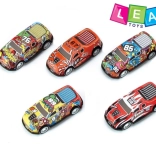 Set autootjes met aandrijving 15 stuks