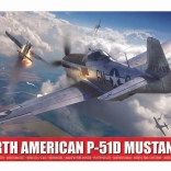Bouwpakket vliegtuig NORTH AMERICAN P-51D MUSTANG 1/72