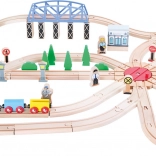 Treinbaan Spoorvervoer Small Foot 140 delen