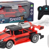 RC-raceauto 1:20 met rookeffect en verlichting – rood