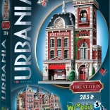 Wrebbit 3D-puzzel Urbania brandweer 285 stukjes