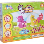 Creatieve set met boetseerklei – eenhoorns