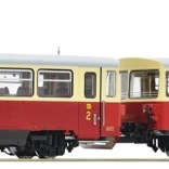 Roco Dieselmotorwagen serie M 152 0262 met aanhanger ČSD - 7700010