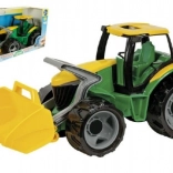 Kindertractor met laadschop Groen-Geel