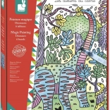 Maxi kleurplaten Dinosauriërs van Janod