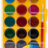 Aquarelverf ASTRA 24 stuks Ø 25 mm met penseel