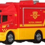 Matchbox Working Rigs Scania tactische commandopost – brandweerreddingsvoertuig