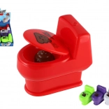 Grappig spuitend speelgoed in de vorm van een toilet - 4 kleuropties