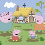 Clementoni puzzel Peppa Pig plezier in de modder