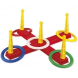 Androni ringen gooien op kruis