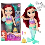 Disney Princess zingende ARIEL – kleine zeemeermin met accessoires 35 cm