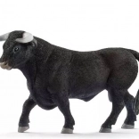 schleich farm world zwarte stier figuur