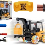 RC heftruck met 360° rotatie en lichtgevende wielen